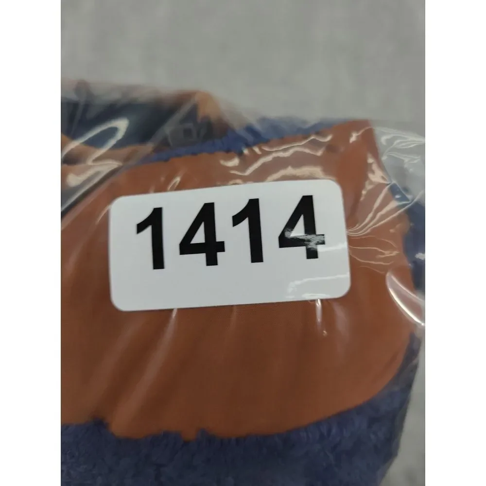 Tommy Bahama 2022 Kids Fleece‎ Faux Fur Jacket Boys Size 5-6 Blue